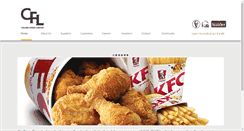 Desktop Screenshot of collinsfoods.com